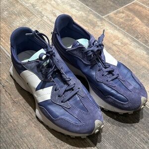 New Balance Blue and White Athletic Shoes
